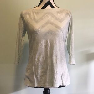 Mint green wide neck cotton top